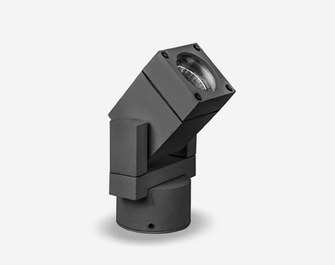 Strada elm-projector-gu10-max-35w-ip54-cinzento