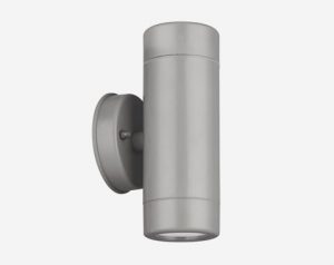 Strada flora-duplo-p1600-2xgu10-ip44-e27-cinzento