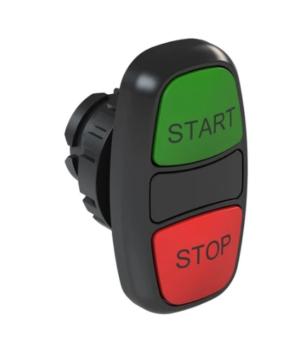 Strada botao-duplo-faceado-ip66-pulsador-verde-vermelho