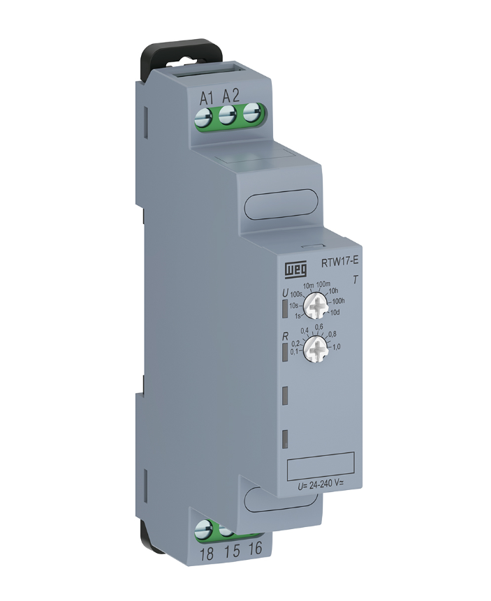 Strada rele-temporizador-5-ciclico-1-na-nf-0-1s-10d-24-240v-50-60hz-dc-weg