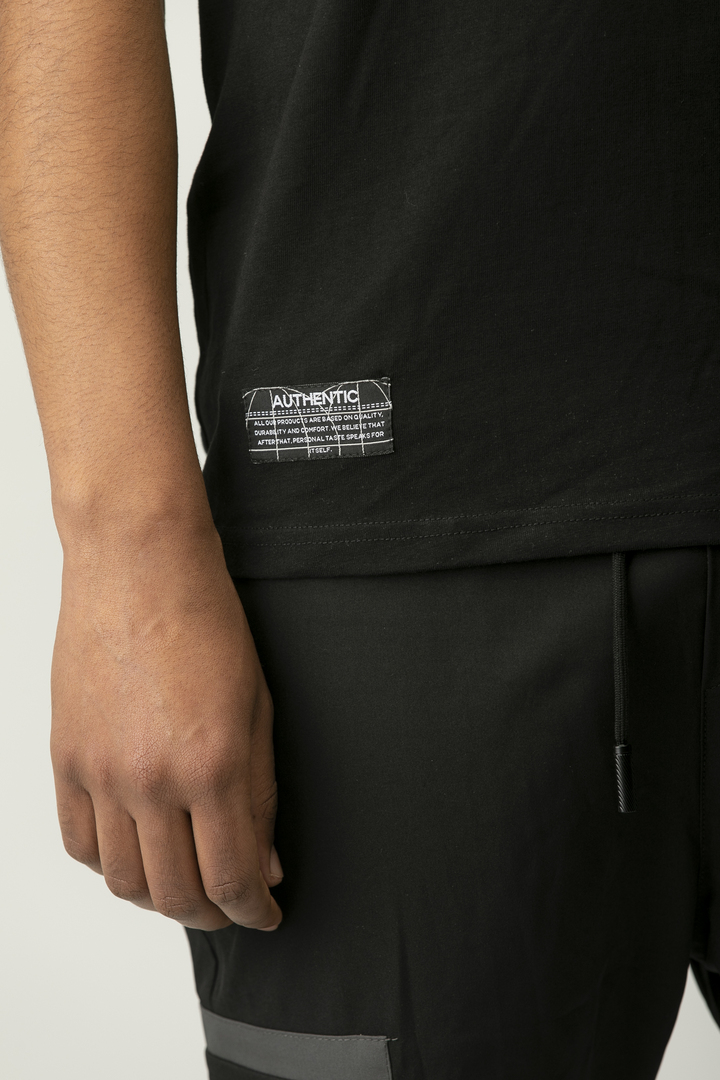 Trade-Off Clothing - black spray concept t-shirt