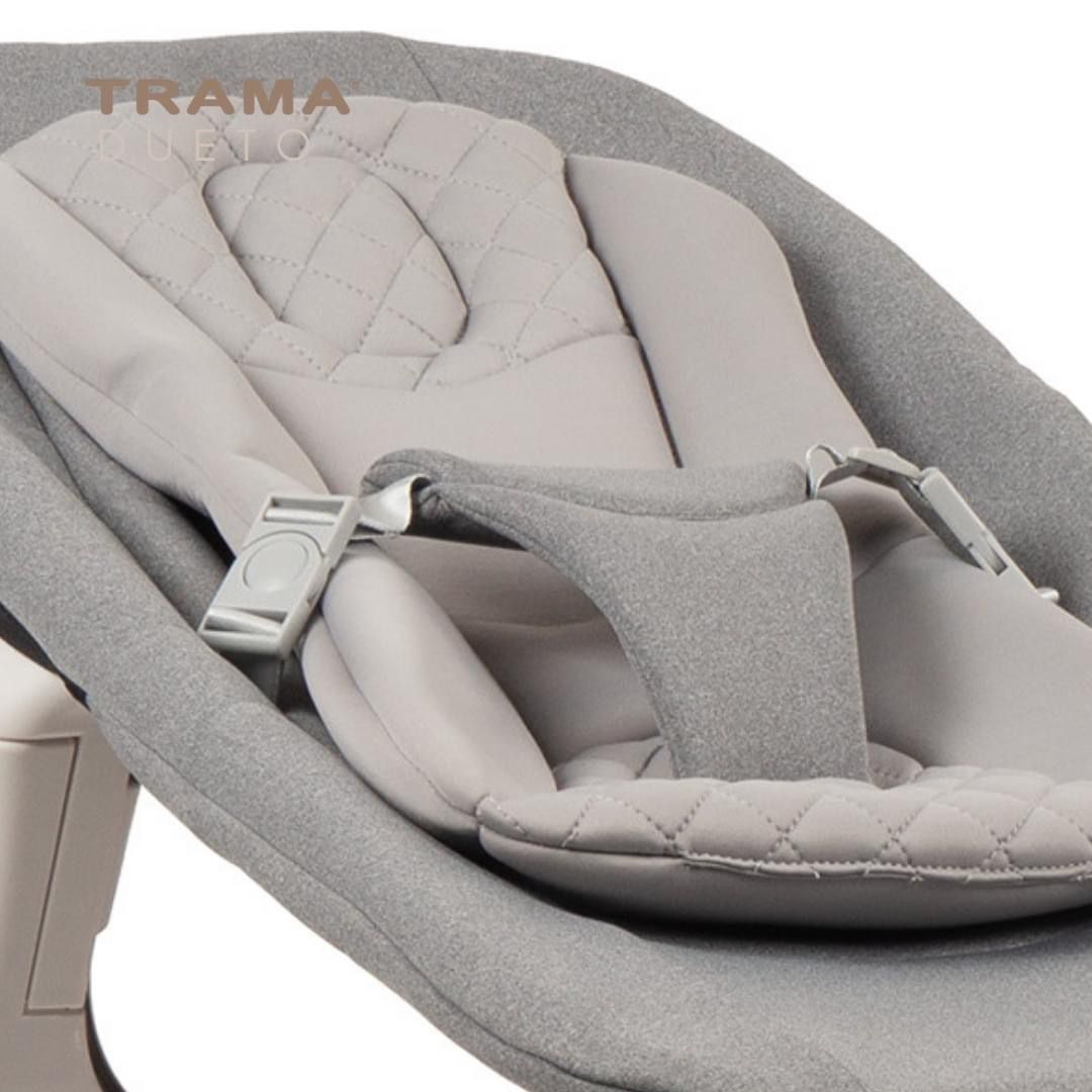 Cadeira de Mesa Dueto Cinza TRAMA