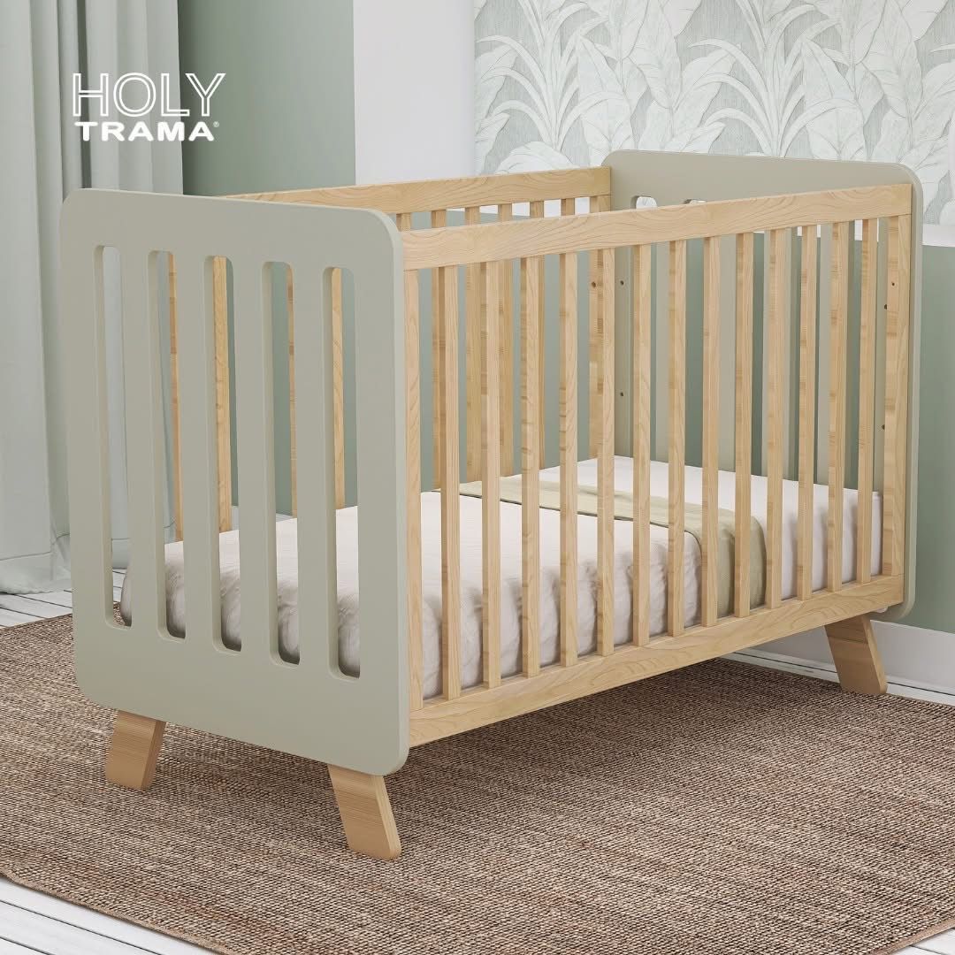 Cama Evolutiva Holy Verde Salvia / Tola