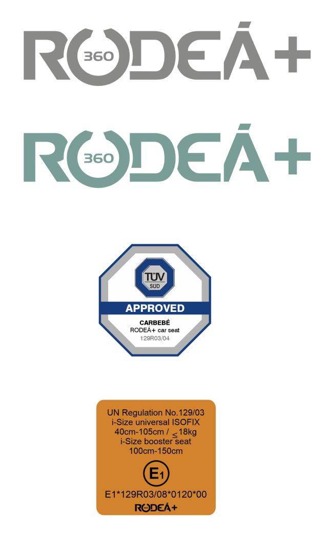 Cadeira Auto Rodeá + I-Size 40-150cm (0-36kg)