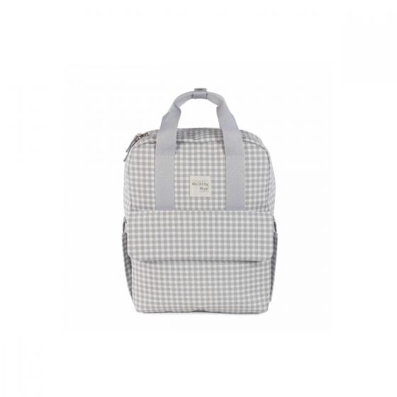 Mochila I Love Vichy Cinza