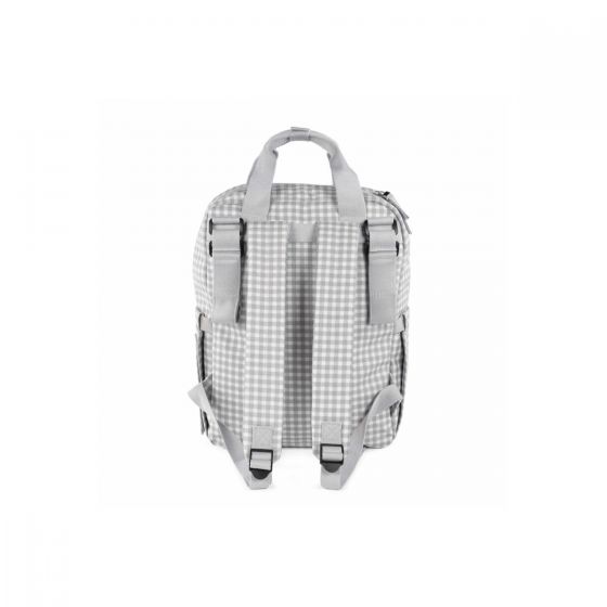 Mochila I Love Vichy Cinza