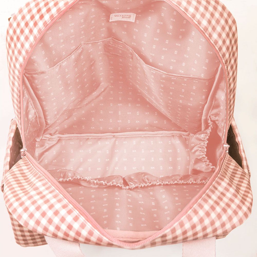 Mochila I Love Vichy Rosa
