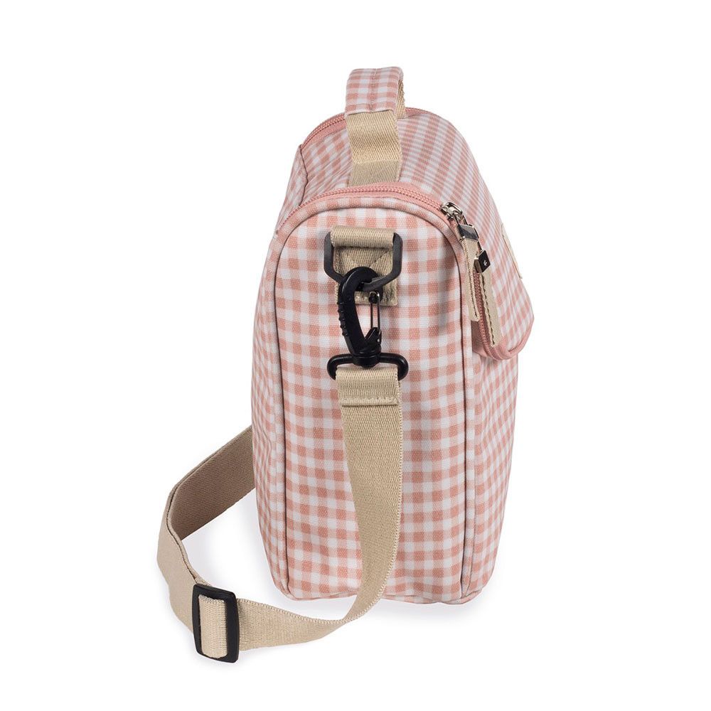 Lancheira I Love Vichy Rosa