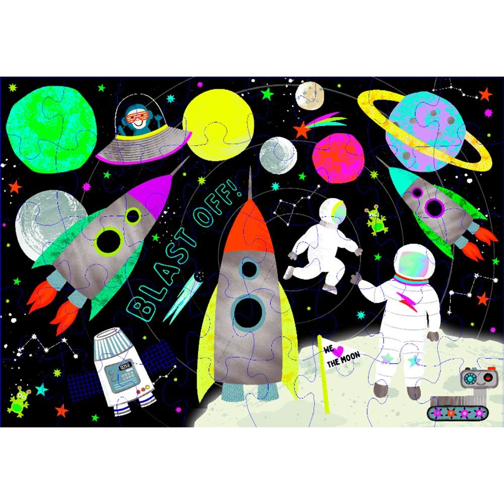 Puzzle  Espaço 40 Peças