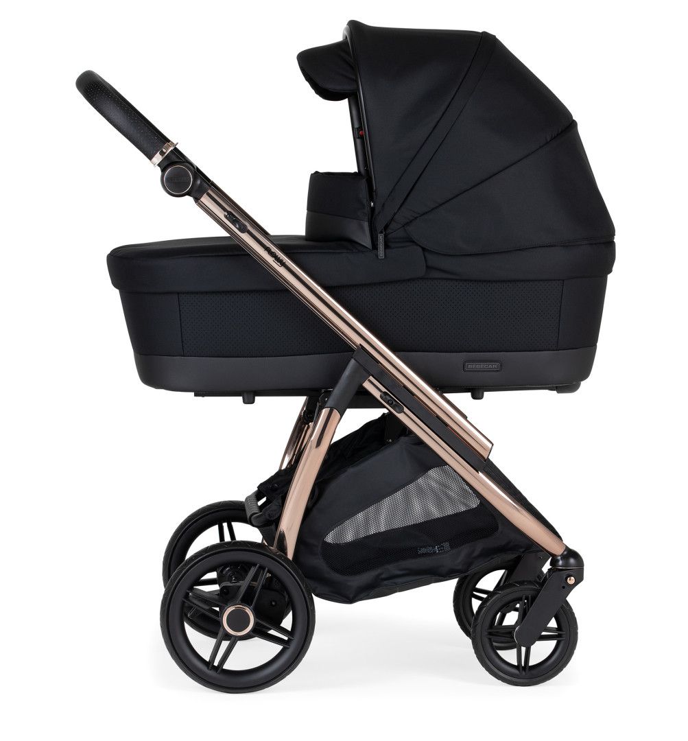 Flowy Duo, Carrinho + Alcofa com colchão softFRESH ,Chassis Misto Rose Gold Specials KP426 Bébécar