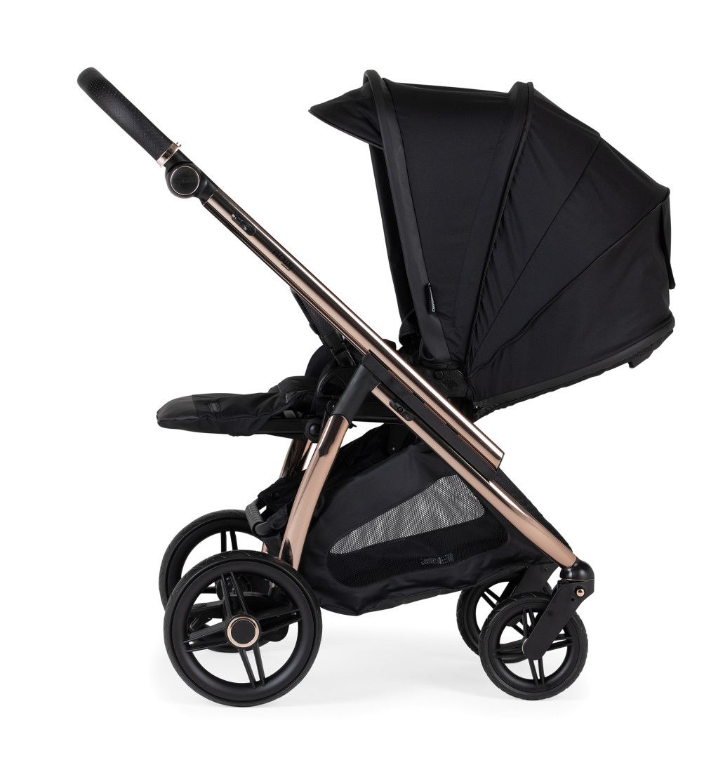 Flowy Duo, Carrinho + Alcofa com colchão softFRESH ,Chassis Misto Rose Gold Specials KP426 Bébécar