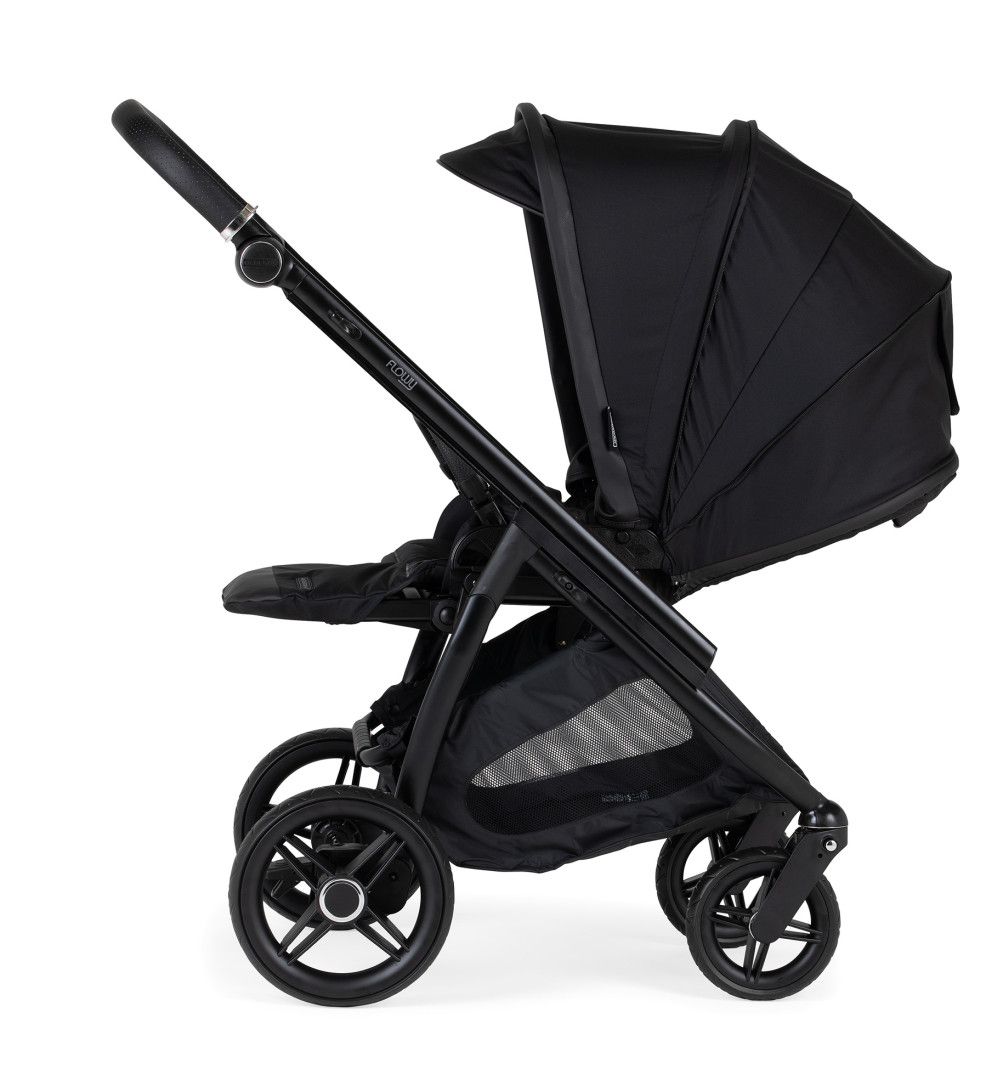 Flowy Duo, Carrinho + Alcofa com colchão softFRESH ,Chassis Preto Mate Specials KP426 Bébécar