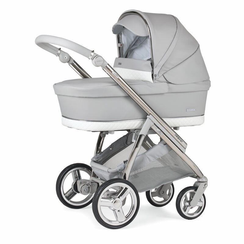 Trio Minipop, Carrinho + Alcofa com Colchão SoftFresh + Babycoque Reclinável Easymaxi XL-i, Chassis Cromado Specials KP451 Bébécar