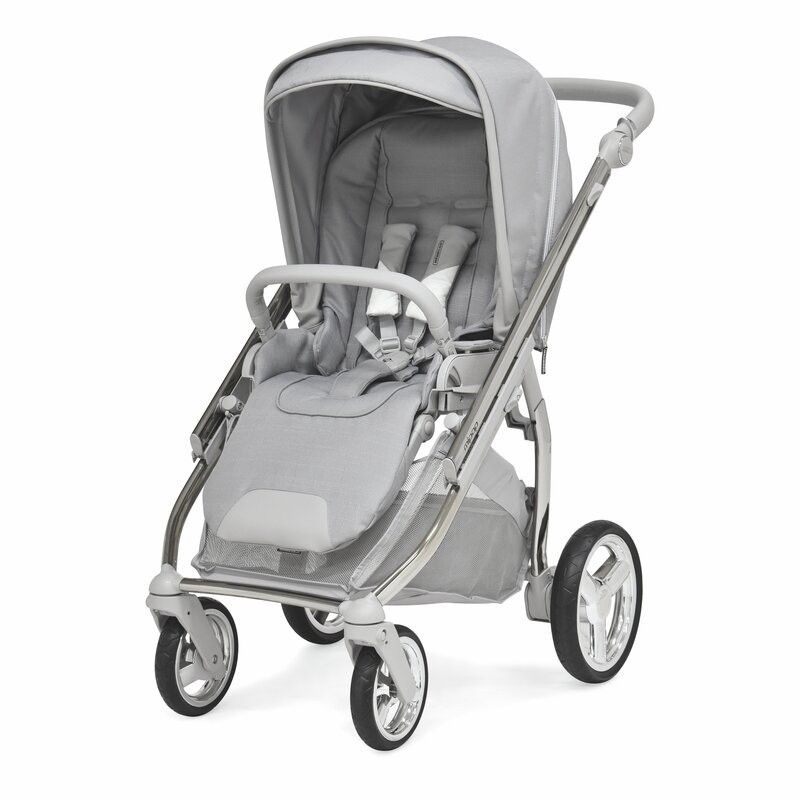 Trio Minipop, Carrinho + Alcofa com Colchão SoftFresh + Babycoque Reclinável Easymaxi XL-i, Chassis Cromado Specials KP451 Bébécar