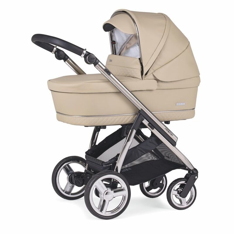 Trio Minipop, Carrinho + Alcofa com Colchão SoftFresh + Babycoque Reclinável Easymaxi XL-i, Chassis Cromado Specials KP455 Bébécar