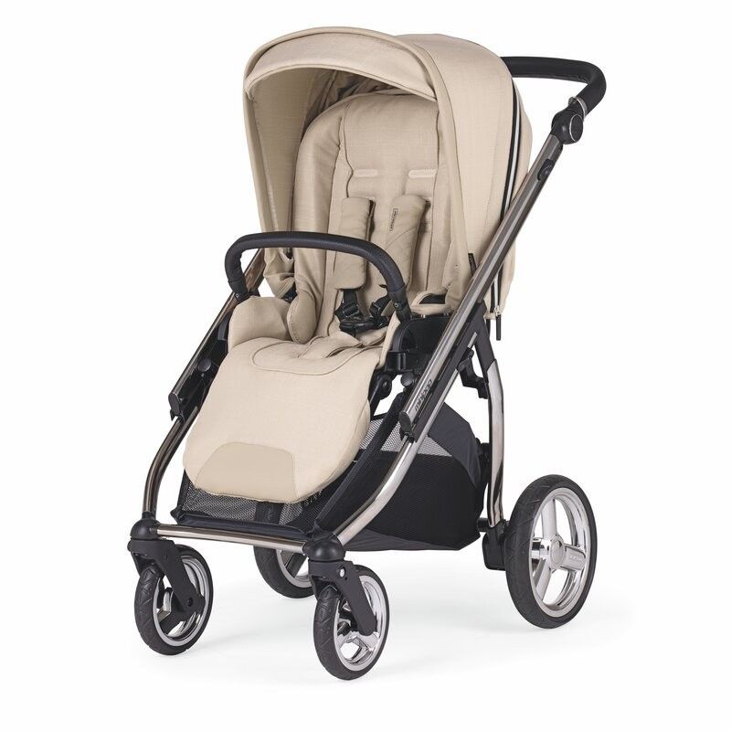 Trio Minipop, Carrinho + Alcofa com Colchão SoftFresh + Babycoque Reclinável Easymaxi XL-i, Chassis Cromado Specials KP455 Bébécar