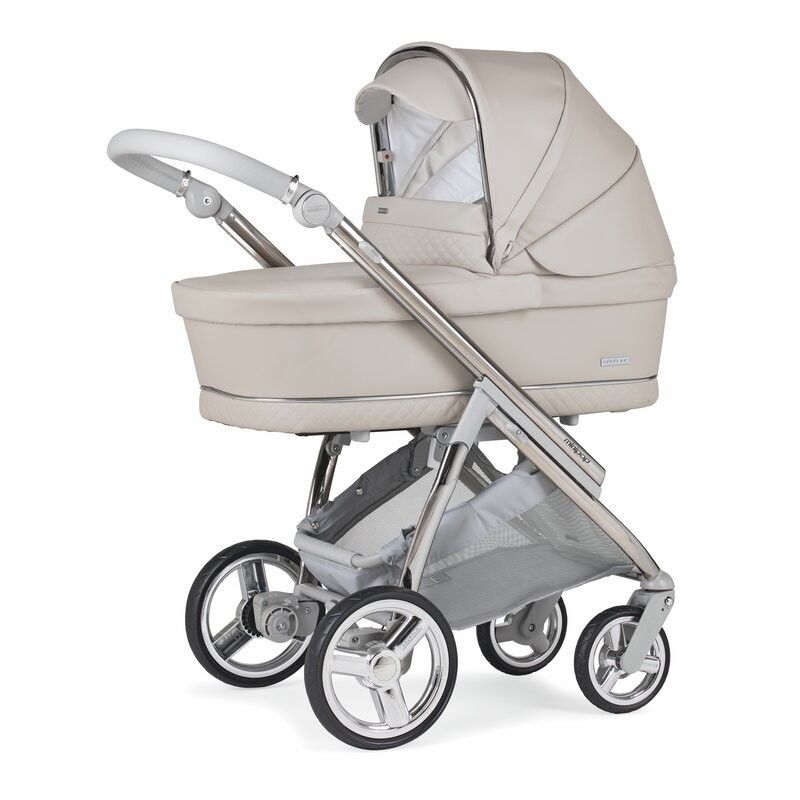 Trio Minipop, Carrinho + Alcofa com Colchão SoftFresh + Babycoque Reclinável Easymaxi XL-i, Chassis Cromado Specials KP456 Bébécar