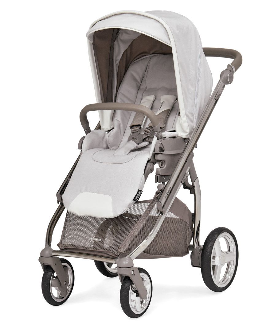 Trio Minipop, Carrinho + Alcofa com Colchão SoftFresh + Babycoque Reclinável Easymaxi XL-i, Chassis Cromado Specials KP458 Bébécar