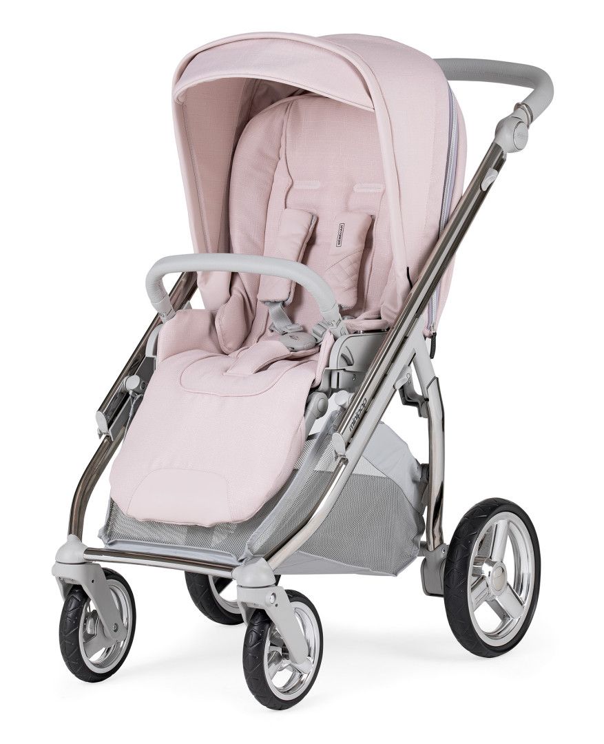 Trio Minipop, Carrinho + Alcofa com Colchão SoftFresh + Babycoque Reclinável Easymaxi XL-i, Chassis Cromado Specials KP459 Bébécar