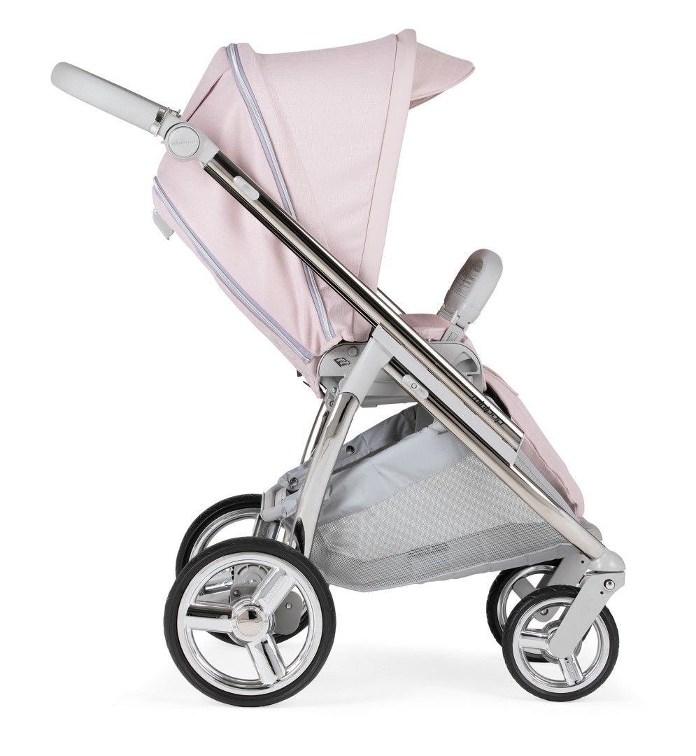 Trio Minipop, Carrinho + Alcofa com Colchão SoftFresh + Babycoque Reclinável Easymaxi XL-i, Chassis Cromado Specials KP459 Bébécar