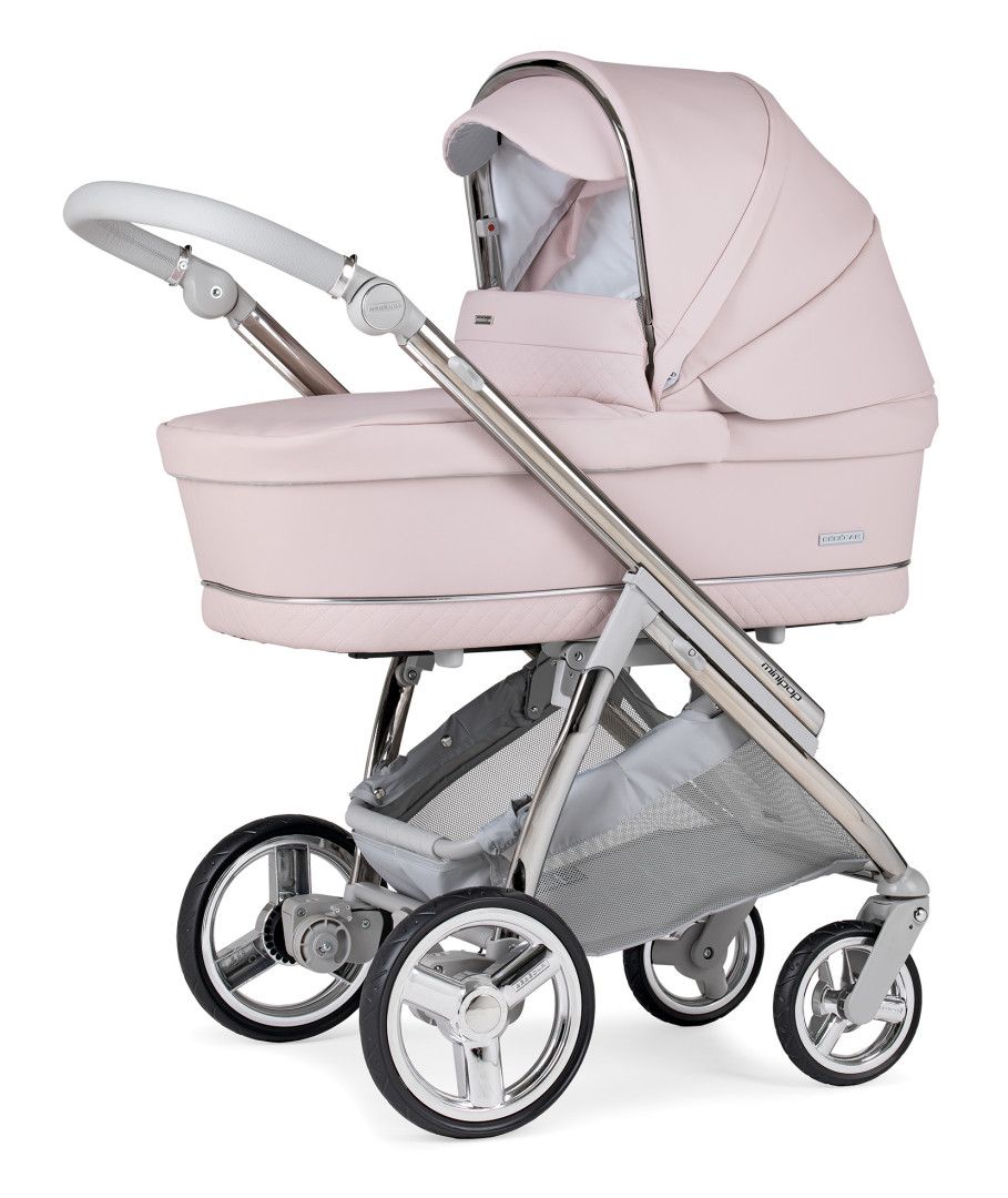 Trio Minipop, Carrinho + Alcofa com Colchão SoftFresh + Babycoque Reclinável Easymaxi XL-i, Chassis Cromado Specials KP459 Bébécar