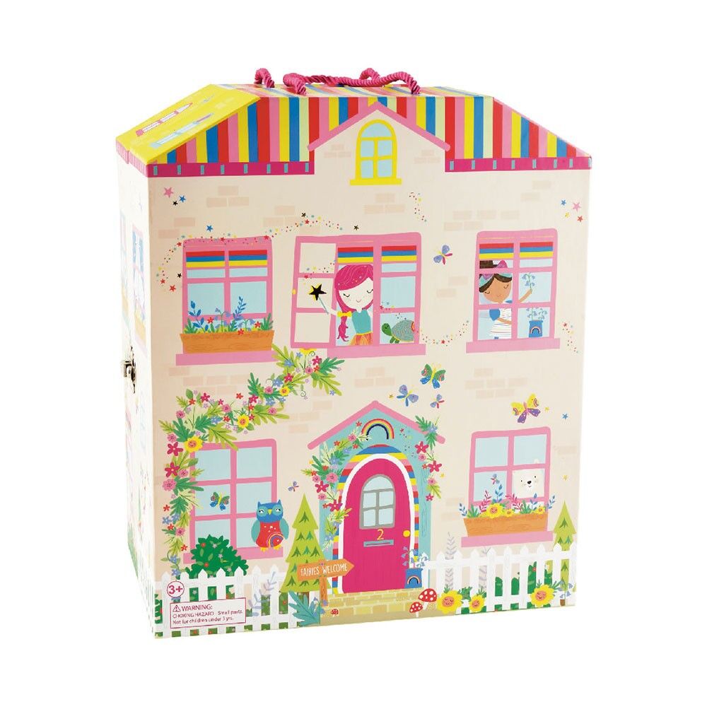 Playbox Peças De Madeira - Rainbow Fairy