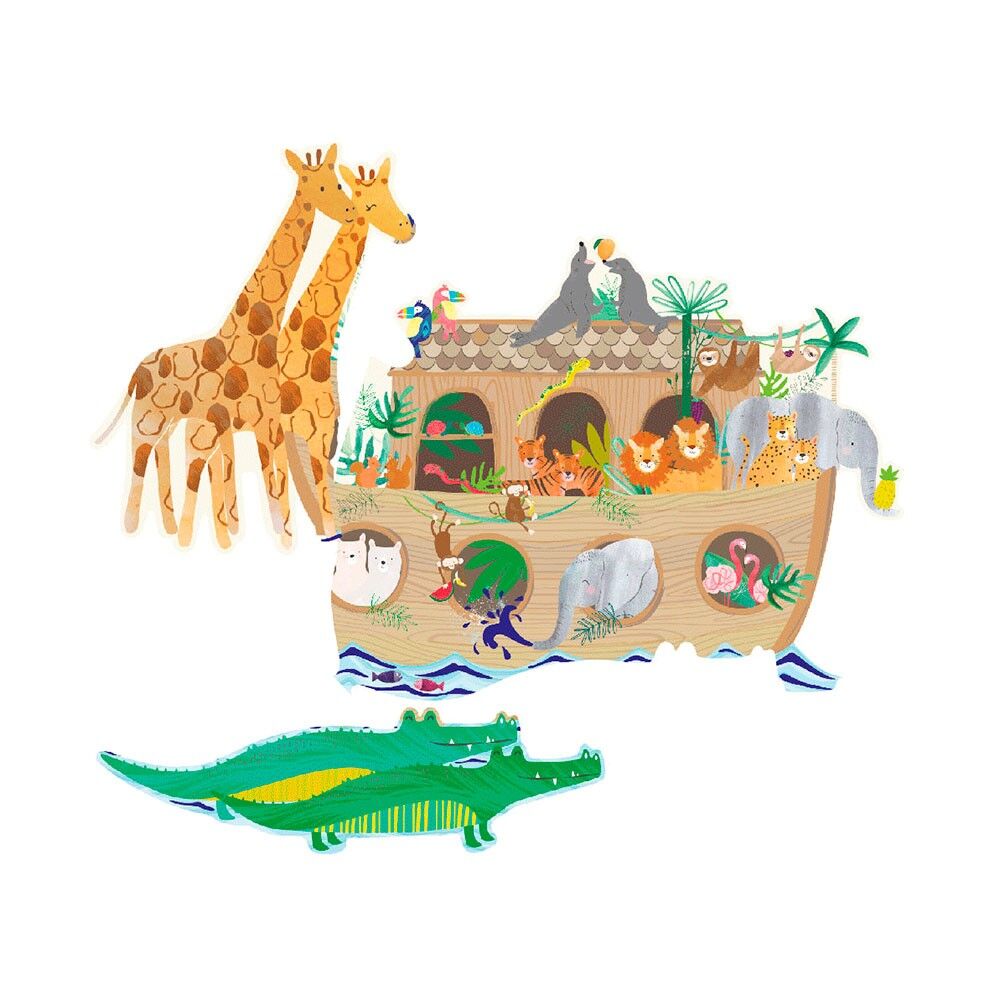 Puzzle 3 Em 1 Selva 100 Peças
