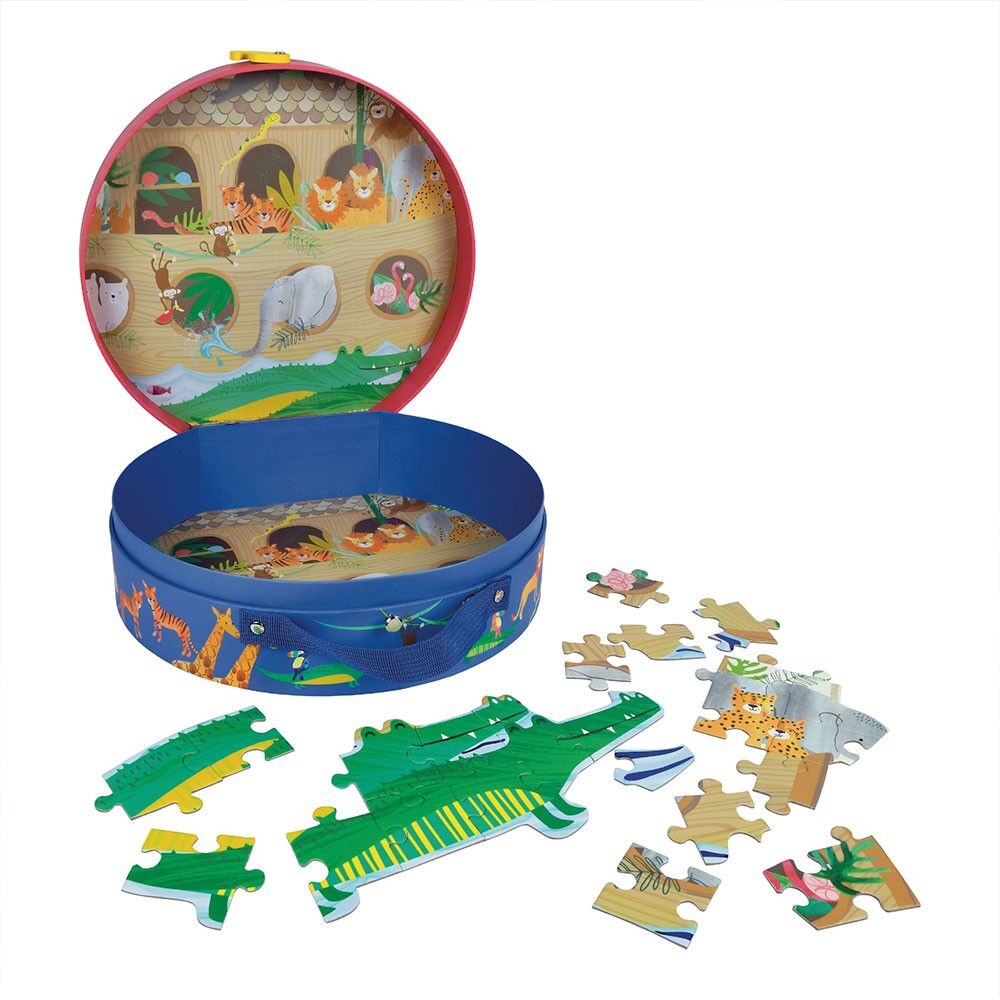 Puzzle 3 Em 1 Selva 100 Peças