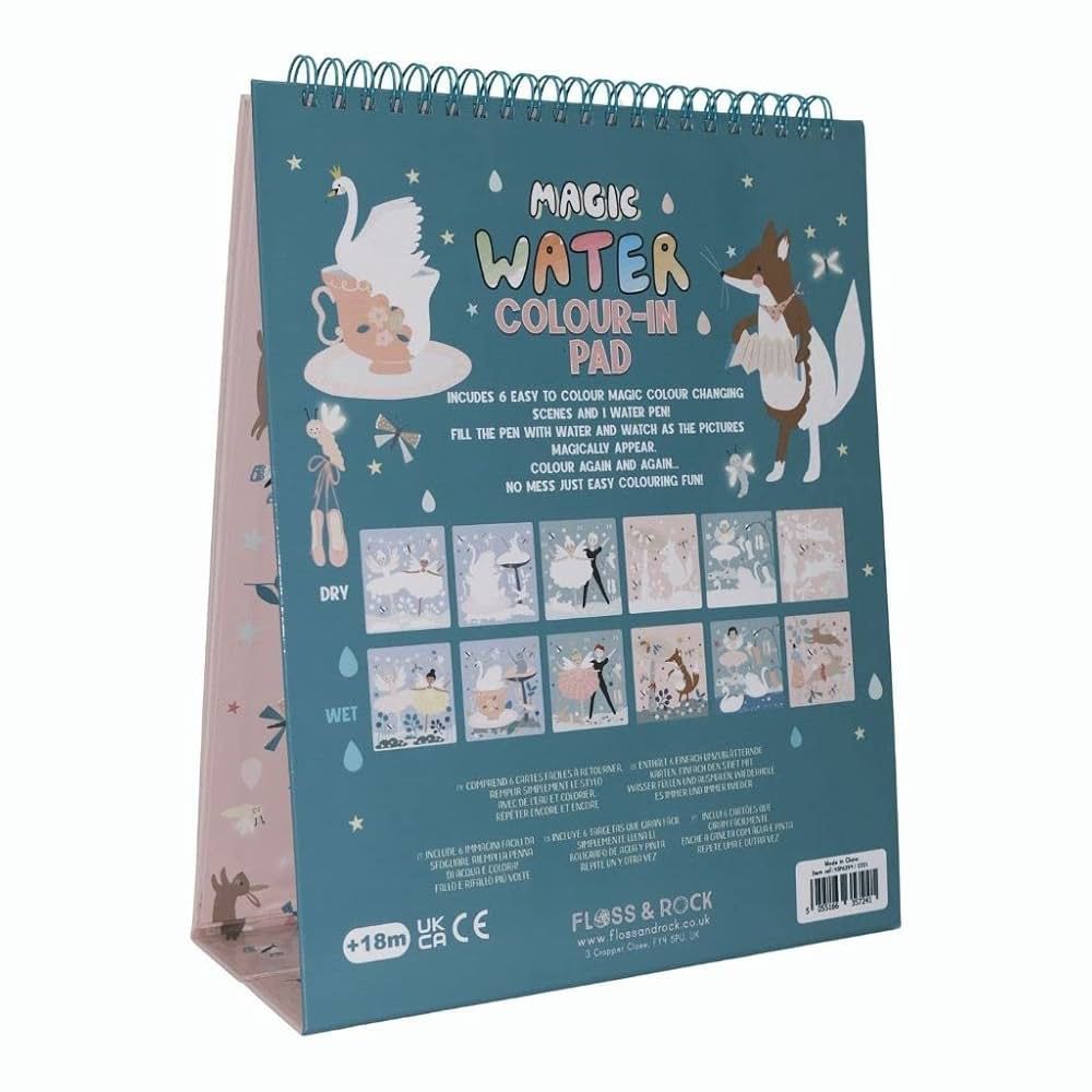 Bloco com Caneta de Água Mágica Enchanted