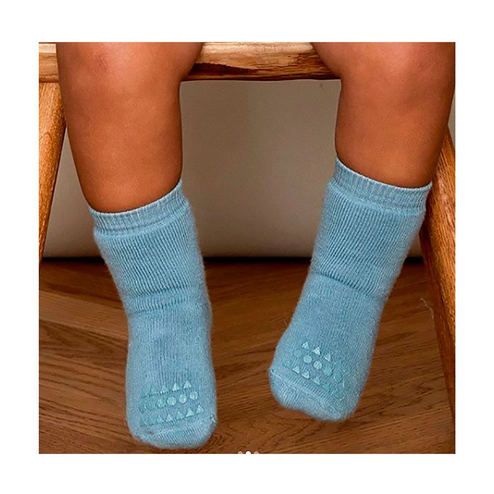 Meias Anti-derrapantes Dusty Blue