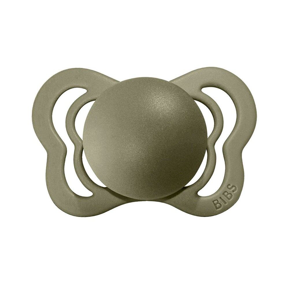 2 Chupetas Bibs Couture Honey Bee/olive