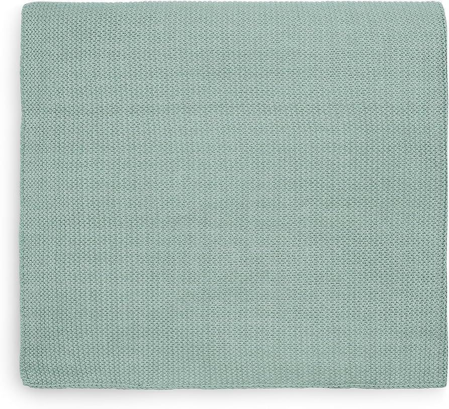 Manta de Tricô Verde