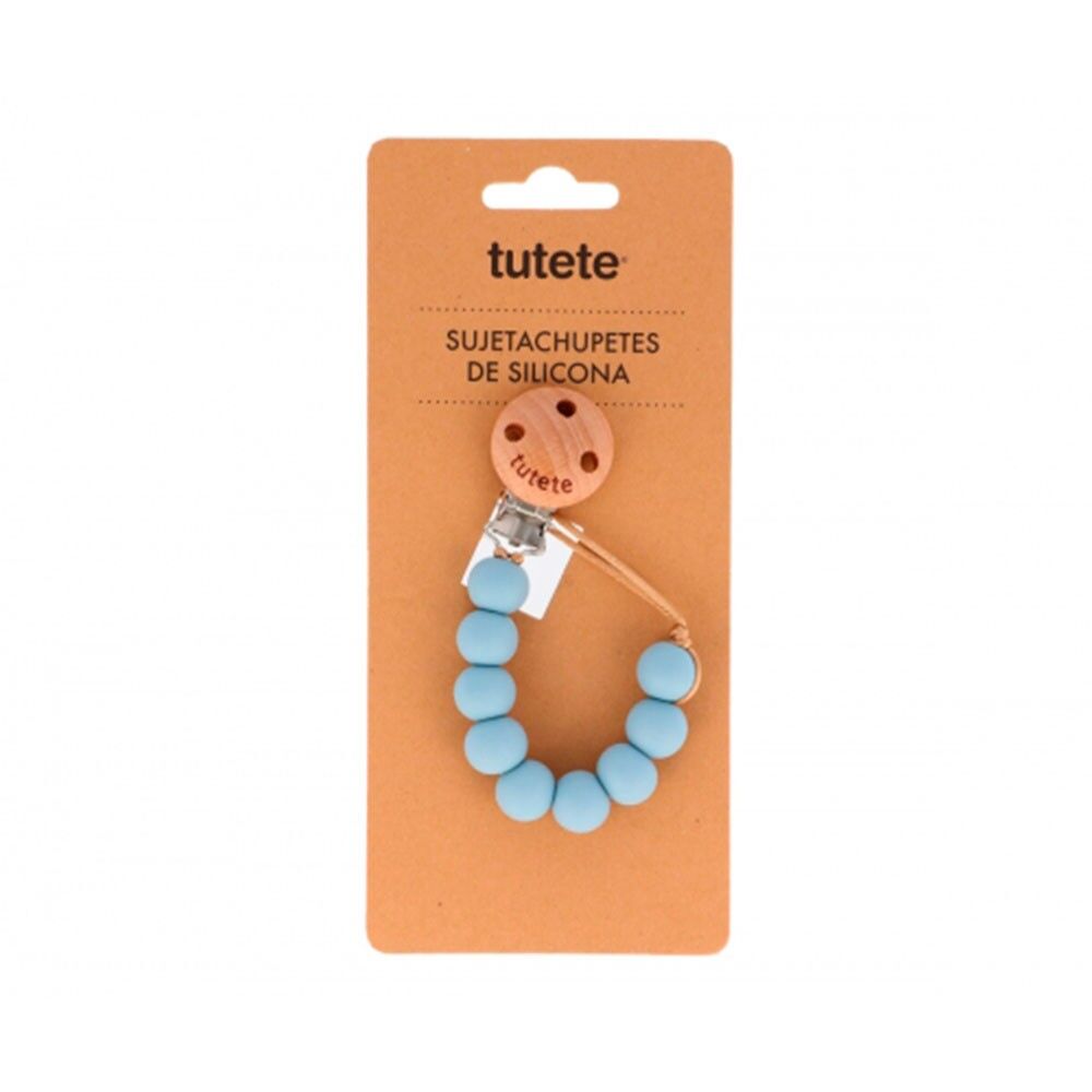 Prendedor Chupetas Silicone Pure Sky