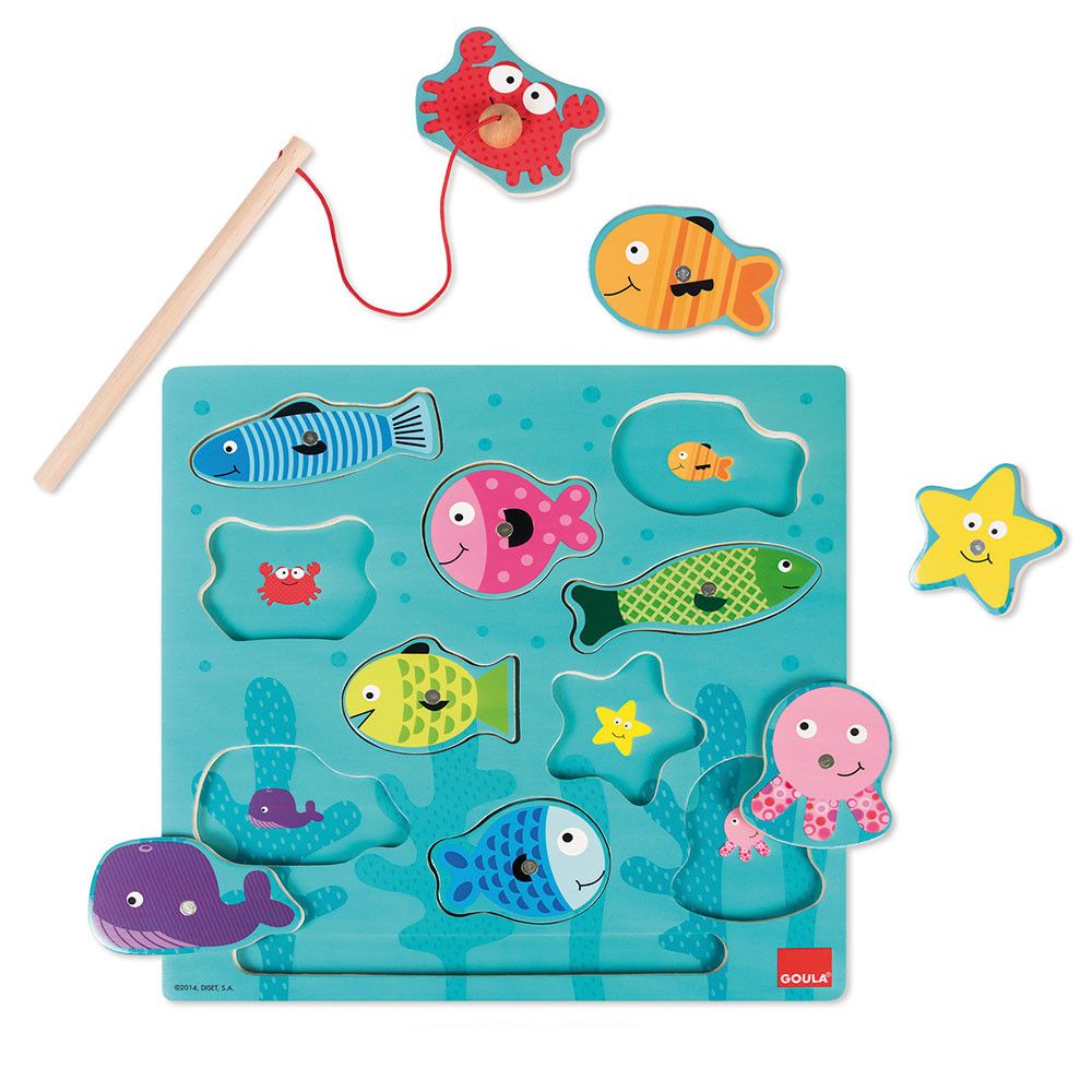 Puzzle Magnetico De Pesca 