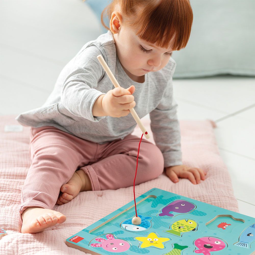 Puzzle Magnetico De Pesca 