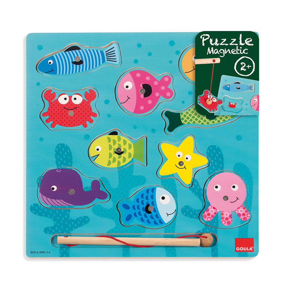 Puzzle Magnetico De Pesca 