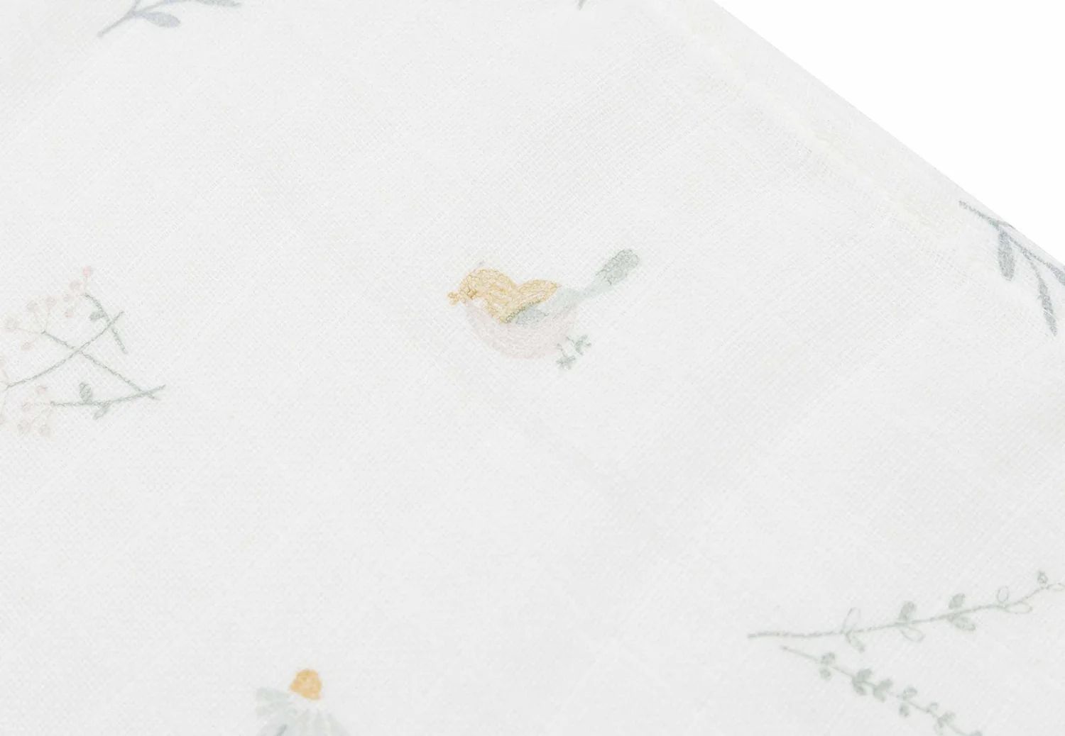 Conjunto de 3 Musselinas 70x70cm Lovely Birds