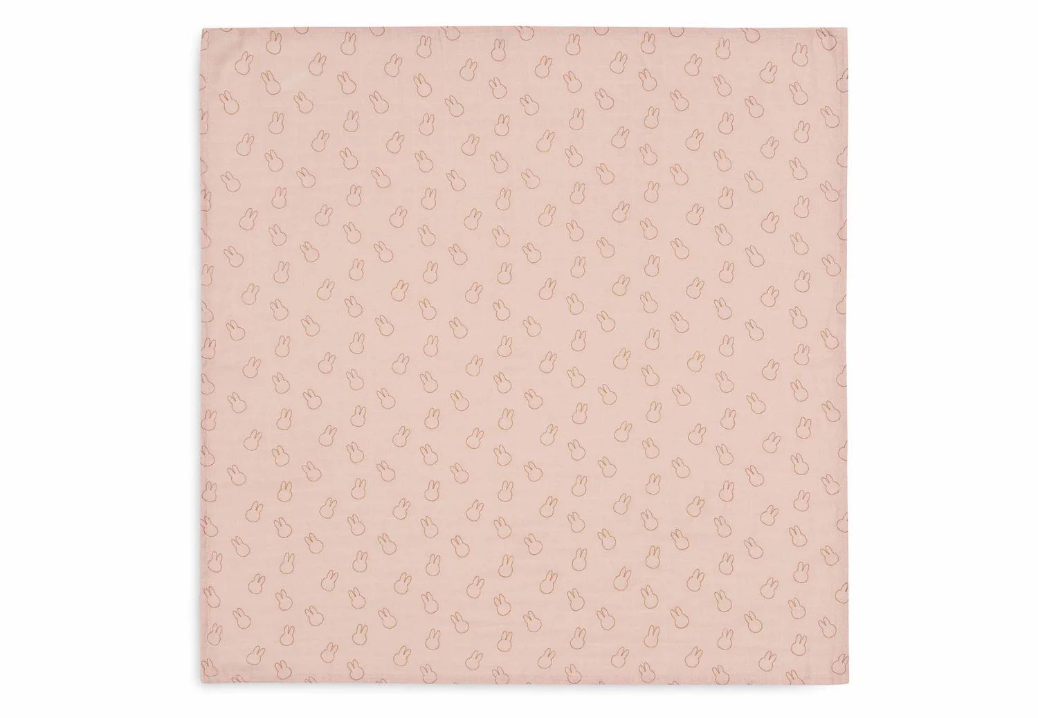 Conjunto de 3 Musselinas 70x70cm Miffy Rose