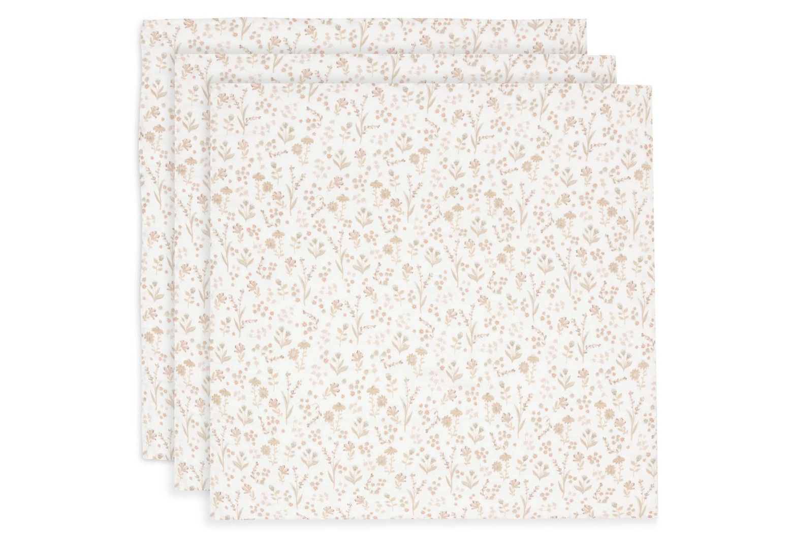 Conjunto de 3 Musselinas 70x70cm Bloomy