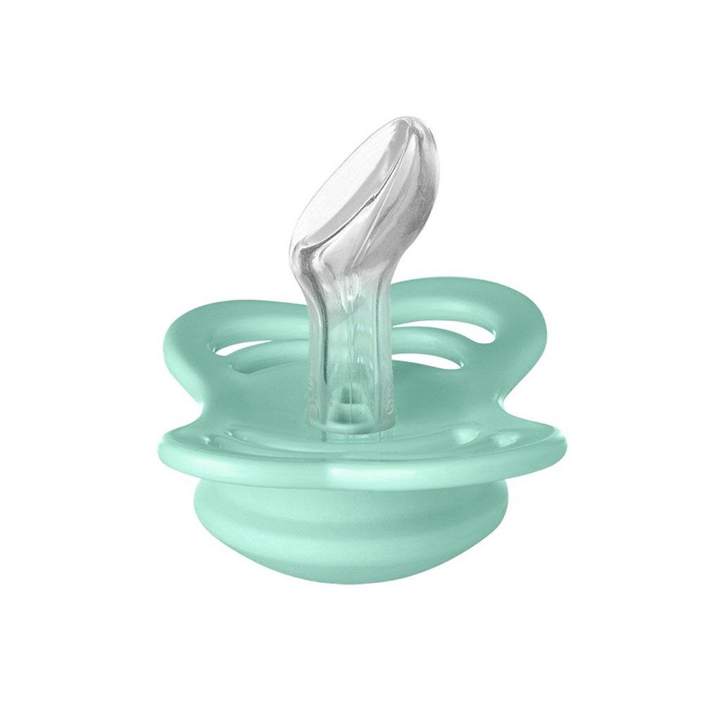 ,2 Chupetas Bibs Couture Nordic Mint/sea