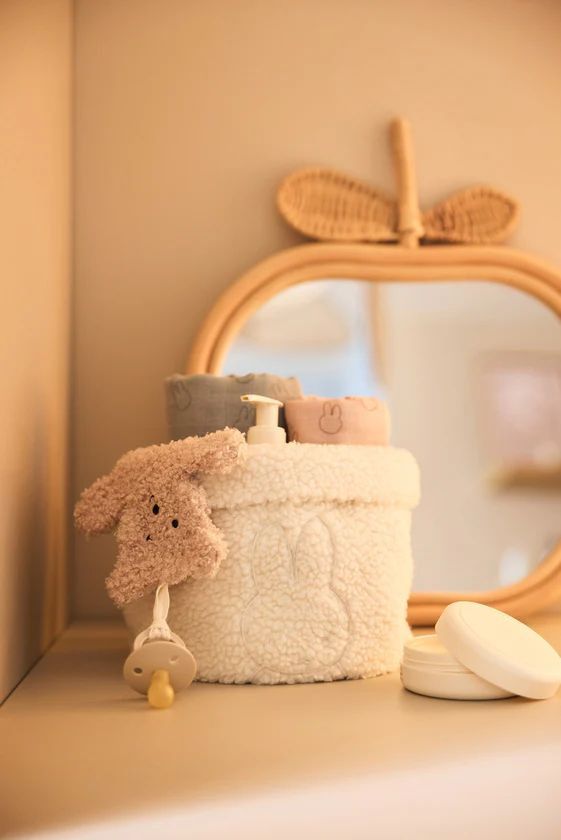 Cesto para troca de fraldas Teddy Miffy Ivory