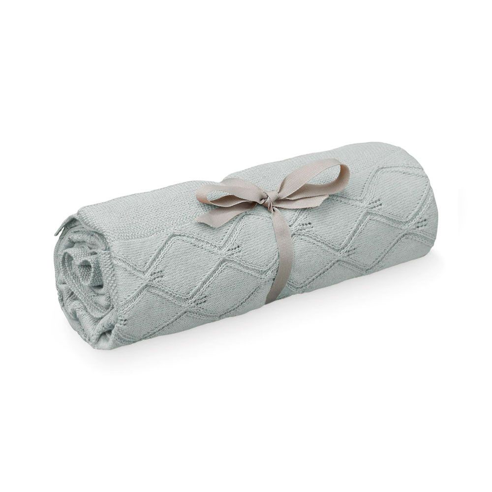 Manta 100% Algodão Organico Gots Cinza