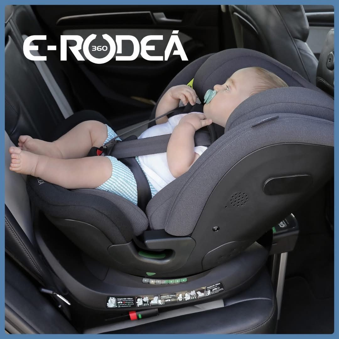 Cadeira auto E-Rodeá Gr 0+/1/2/3 (i-Size) - Bebecar