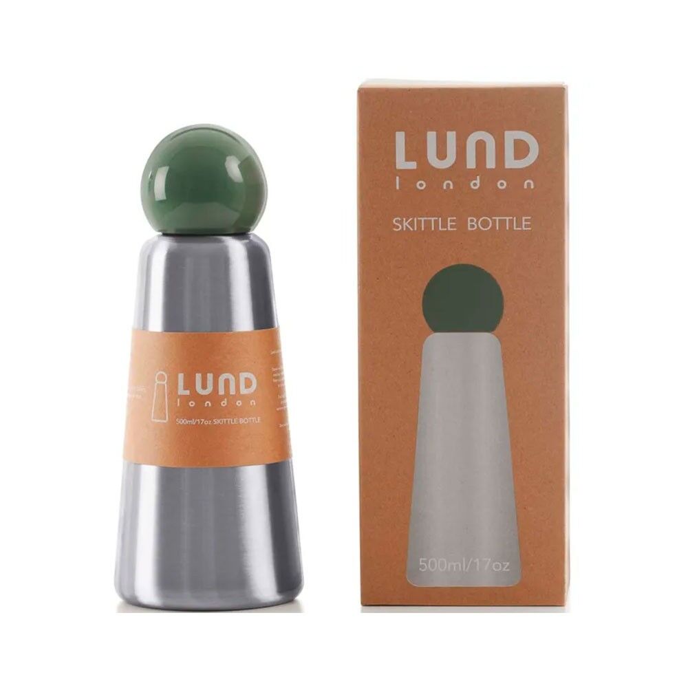 Garrafa Térmica Skittle Adventure 500ml Steel/khaki
