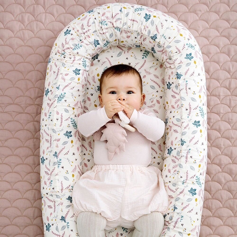 Baby Nest - Ocs Pressed Leaves Rose