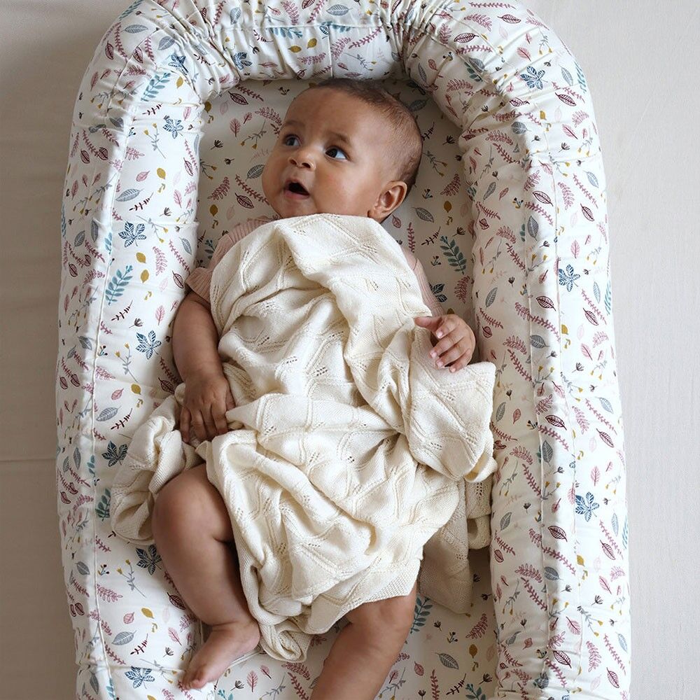 Baby Nest - Ocs Pressed Leaves Rose