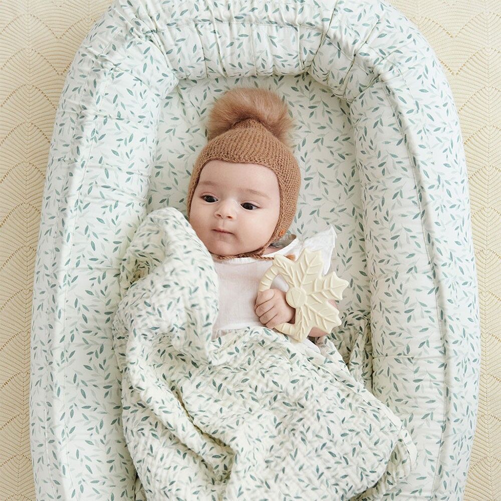 Baby Nest - Ocs Green Leaves