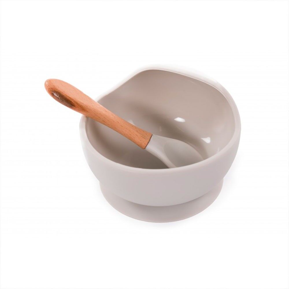 Bowl Silicone C/ventosa E Colher