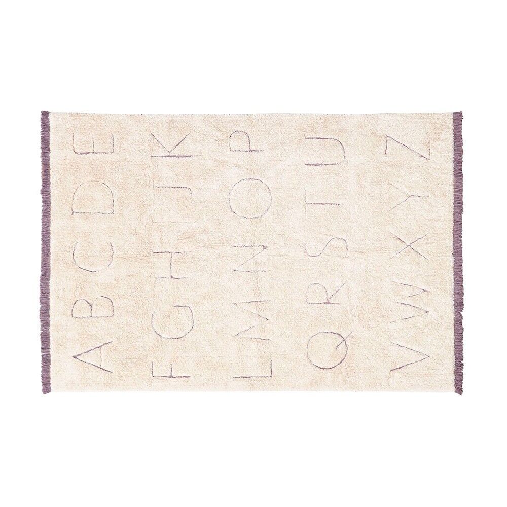 Rugcycled Wash Rug Abc M 140x200