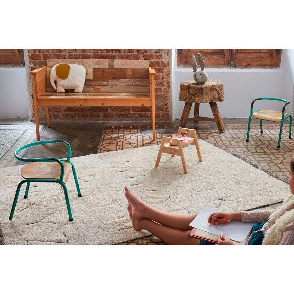 Rugcycled Wash Rug Abc M 140x200